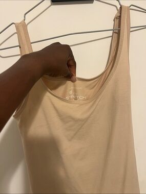 Atmosphere Beige Tank Top